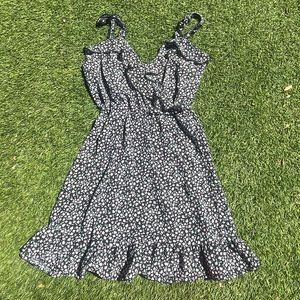 Summer Flower Mini Dress